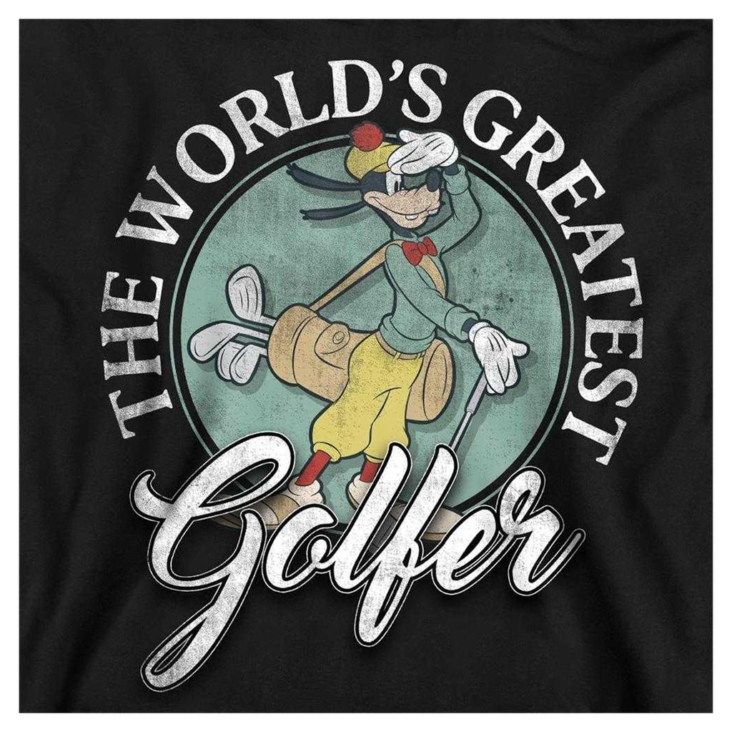 Mickey & Friends Mens The WorldÂ´s Greatest Golfer Goofy Sweatshirt