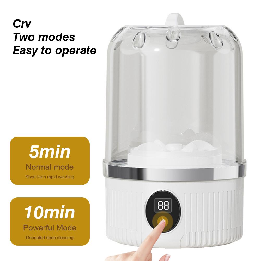Cordless Small Washing Machine Rechargeable Automatic Laundry Cup Portable Washing Machine For Travel Home And Dormitory