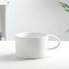 Simple Solid Color Coffee Cup Mug Ceramic Water Cup Milk Cup Afternoon Tea Juice Cup