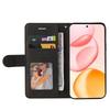For Honor 400 5G (Global) Leather Phone Case Stand Wallet with Bi-colour Splicing Design