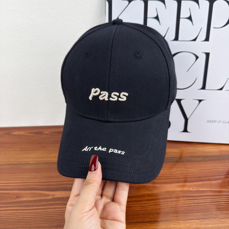 Hard Top Baseball Hats For Men And Women, Enlarged In Spring And Autumn, Widened To Show The Face, Versatile Sunshade Cap, Trendy Brand