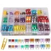 300pcs Car Fuses Assortment Kit, Blade-Type Automotive Fuses Standard & Mini Size Replacement Fuses for Car/RV/Truck/Motorcycle