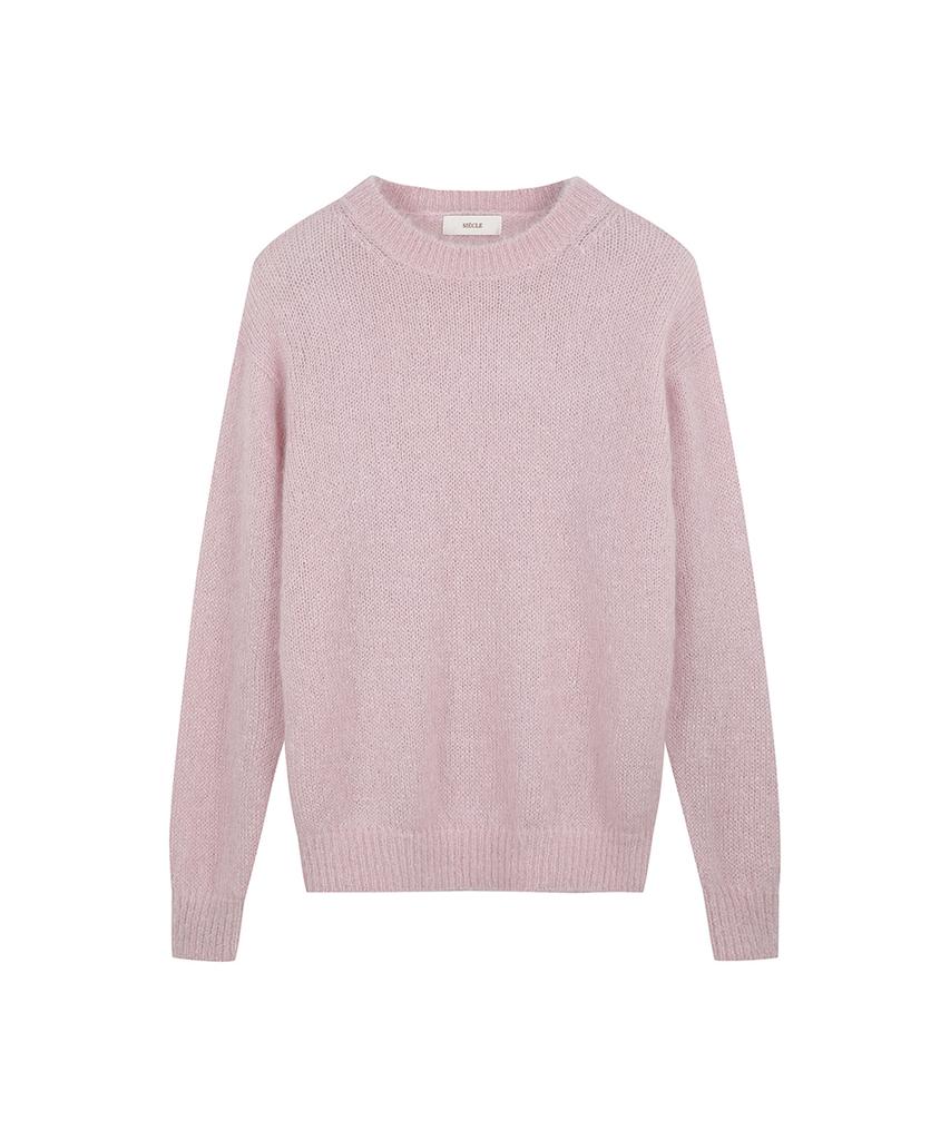 SIECLE Mohair Round Knit (Pink)