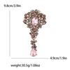 Винтажный сплав горный хрусталь суд кулон брошь мода креативное женское платье шаль брошь украшение булавка