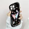 Cute Cartoon Pattern Cream Texture Casing Wavy Edge Soft Silicone Cover Phone Case for Huawei Honor Infinix Tecno iPhone
