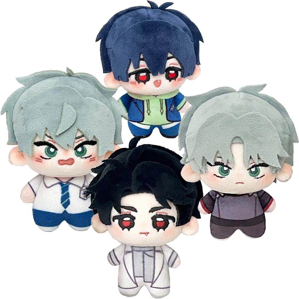 Anime Plush Toys Ivan Till Plushies Stuffed Starfish Body Plush Doll Ivan Figurine Collection Bag Pendant Keychain Fans Gifts