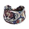 New Boho Cotton Wide Headband for Women Cashew Leopard Flower Print Turban Headwrap Knot Hairband Bandana Girls Hair Accessories