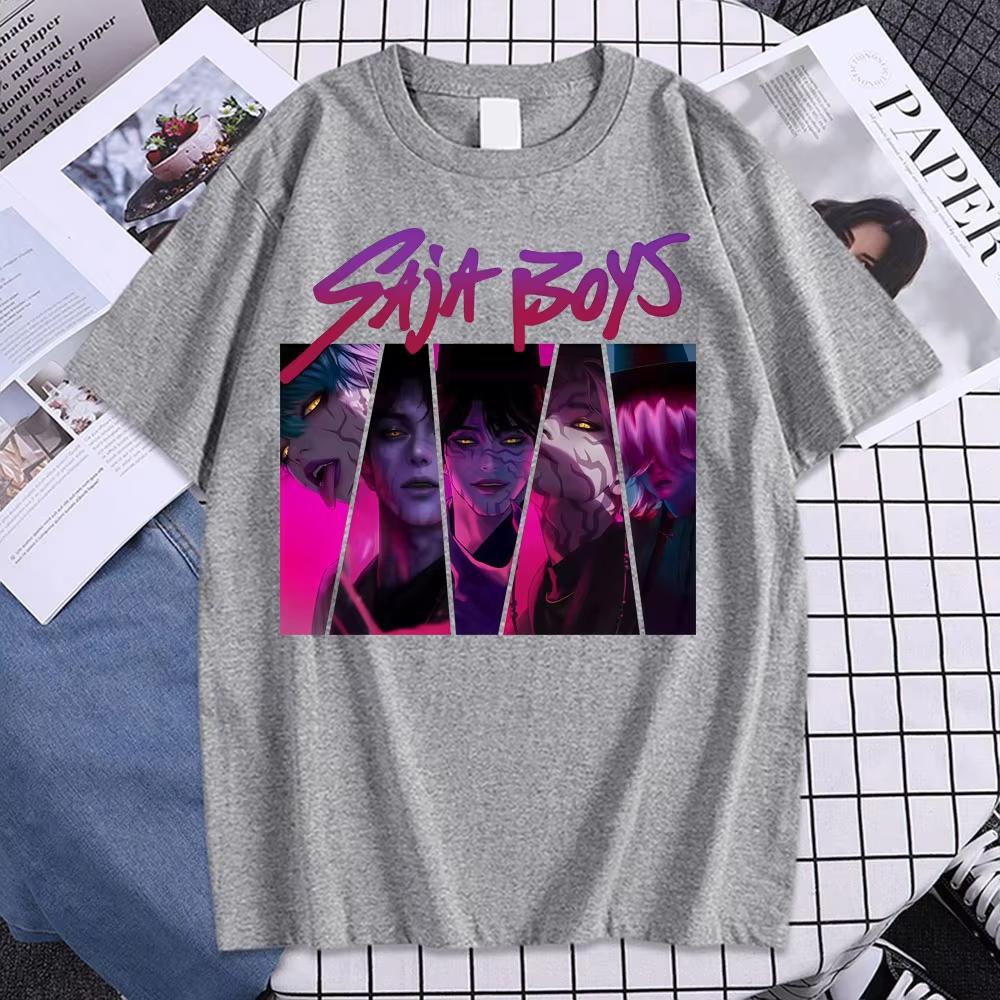 Boys band T-shirt, men's and women's clothing, short sleeved T-shirt, street wear