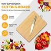 Wooden Chopping Board Organic Bamboo Vegetable Cutting Board New Cutting Board  Household