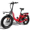 Electric Bike Adult FAFREES 20" 750W Motor 48V 30AH Foldable Ebike Max Range 200Km Load 150Kg F20 X-Max