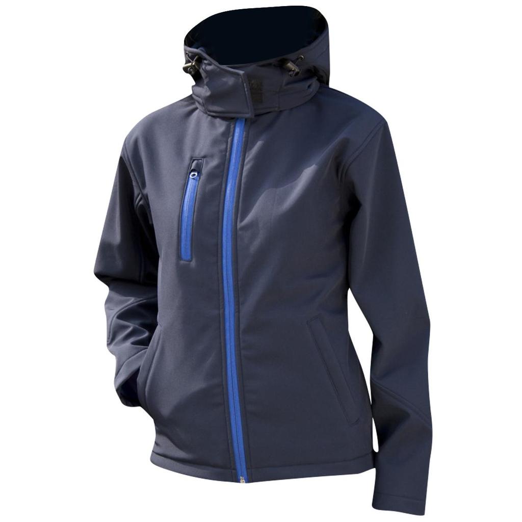 Result Core Womens/Ladies Lite Hooded Softshell Jacket