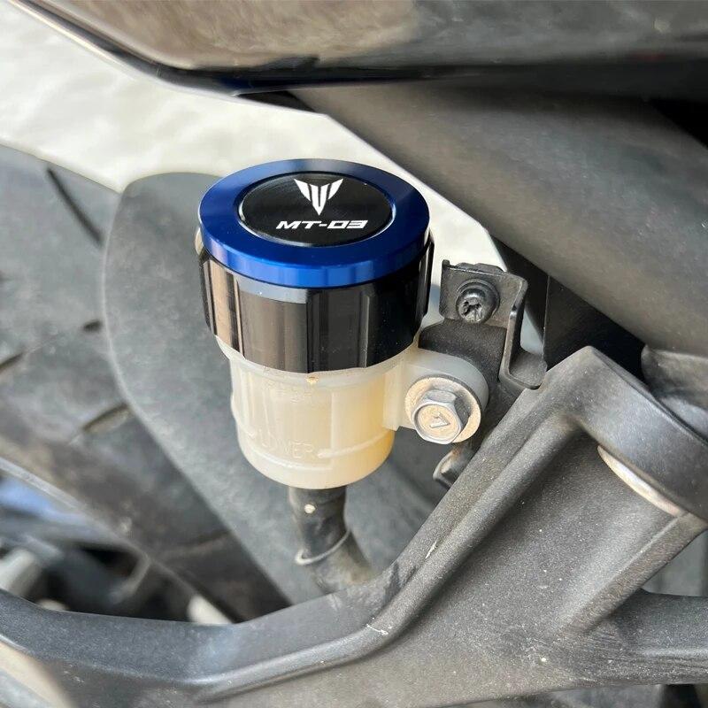 For Yamaha MT03 MT-03 2015-   2022 Motorcycle Front and Rear Brake Cylinder Main Fuel Tank Cap Fuel Cap Accessories