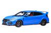 AUTOart Honda Civic Type R 2021 Racing Blue Pearl Finished Product 1/18 (FK8)