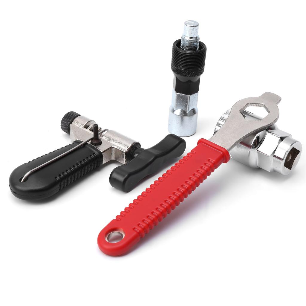  Repair Tool Kit Hex Wrench Chain Breaker Bottom Bracket Crank Extractor Puller Maintenance Set