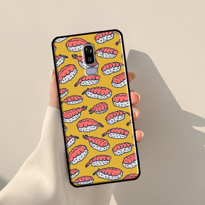 Еда Суши Для Samsung J3 J5 J7 J510 J310 J330 J710 J730 J1 A3 A5 2016 2017 J4 J6 Plus J8 2018 Чехол