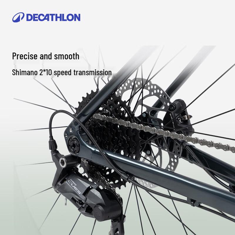 Decathlon EDR AF CUES Shimano 20-Speed Endurance Road Bike