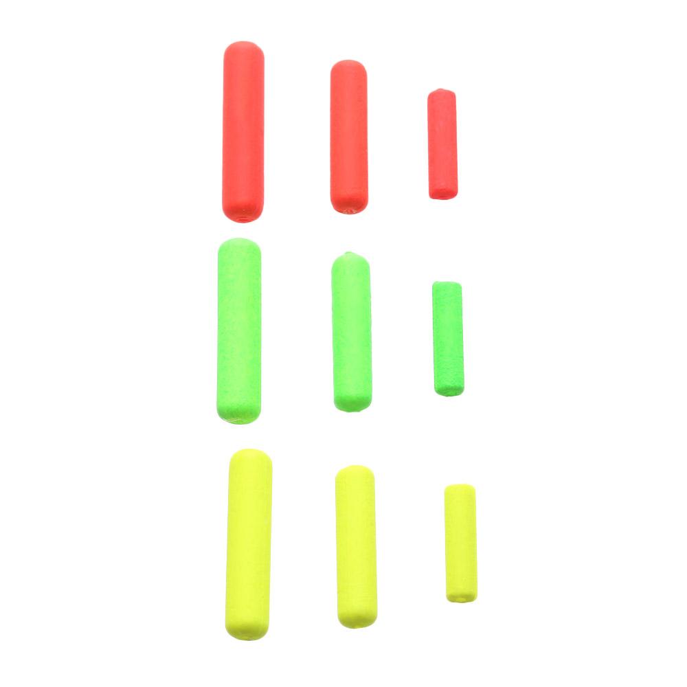 Material EPS Indicator Fish Beans Cylinder Foam Floats Ball Oval Fishing Floats Beads Bottom