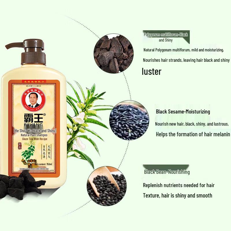 Bawang He Shou Wu Darkening Shampoo