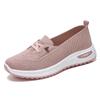 autumn Vulcanized Shoes Women Casual Shoes Fashion Breathable Walking Mesh Flat Shoes Sneakers Women Pink Female Footwear