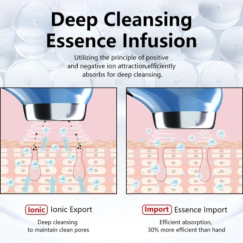 Микротоковый массажер для лица EMS устройство для лифтинга лица Аппарат для подтяжки кожи Удаление морщин Уход за кожей лица Косметический прибор