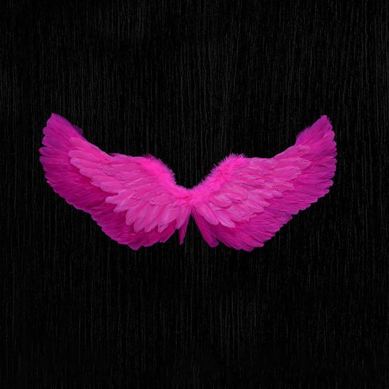 Дети Крылья Ангела Девочки Принцесса Костюм Регулируемые Перья Фея Крылья Косплей Сценическое Представление