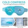 Компресс Охлаждающая Маска для Глаз Многоразовая Двойного Использования Горячая Охлаждающая Маска для Глаз Темные Круги