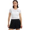 Women's T-Shirt Under Armour HeatGear T Shirt Women's White