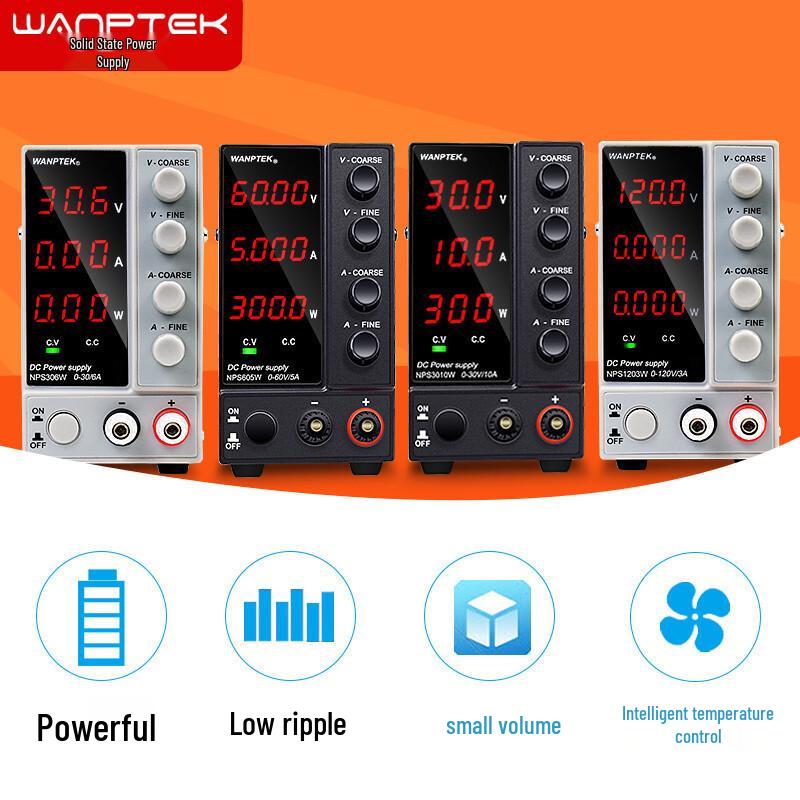 GuCe NPS306W Adjustable DC Power Supply with Ammeter/Voltmeter for Mobile Phone Repair