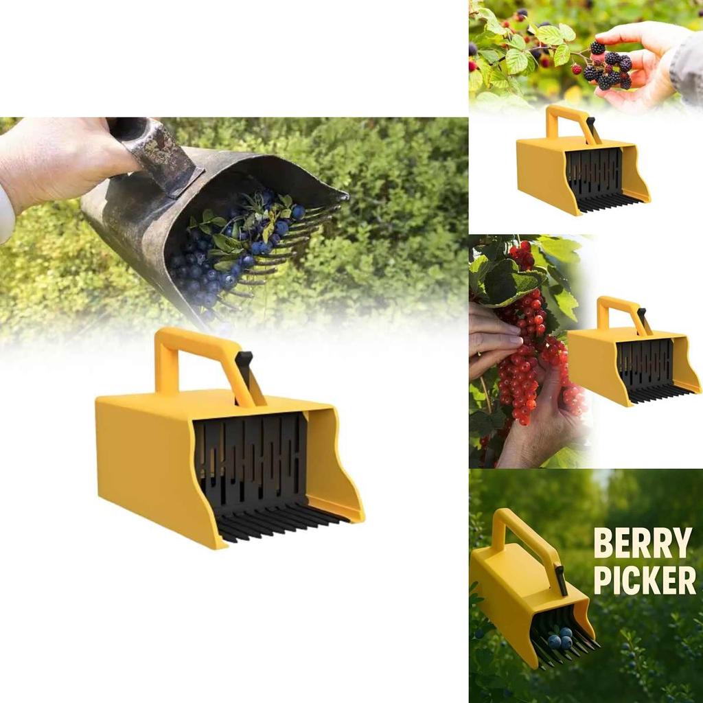 Berry Picker Plastic Harvesting Tool For Outdoor And Home Garden Fruit Picking