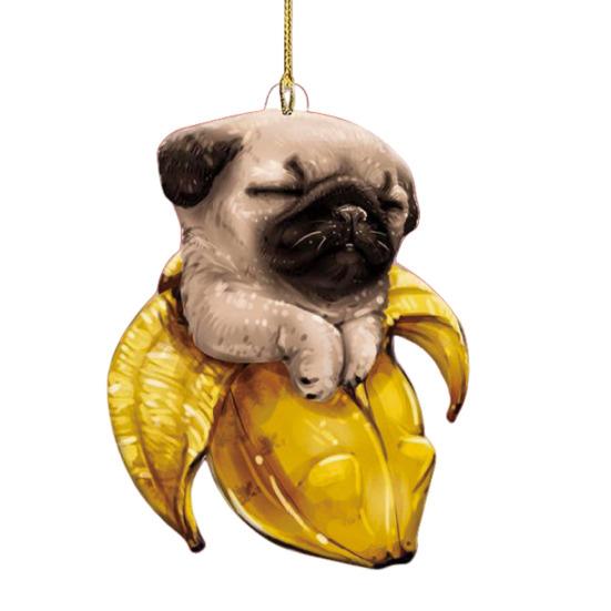 1/6 шт. Подвеска для автомобиля, дизайн кошки, акриловое подвесное украшение со шнурком, аксессуар для подвешивания на зеркало заднего вида автомобиля с котенком