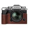 For Fujifilm BEADY FUJIFILM XT5 Hand Grip Case PU Leather Xt5 Leather Hand Grip Brown X-T5 X-t5
