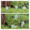 Glow In Dark Luminous Small People Figurines Cartoon Little Man Statue  Fairy Garden Decorations