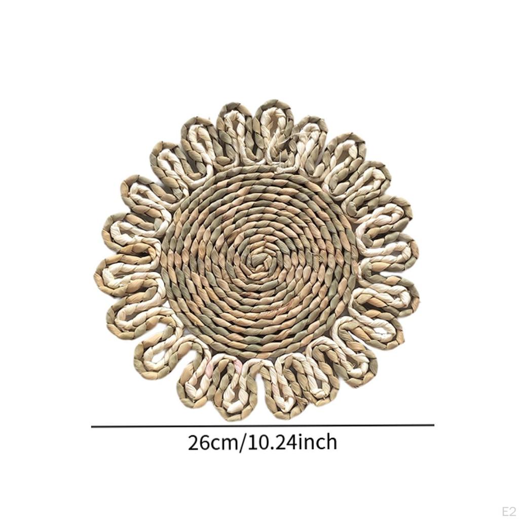 Bohemian Placemat Place Mat Decorative Decor Dishes Rustic Party Countertop Hotel Desk Versatile