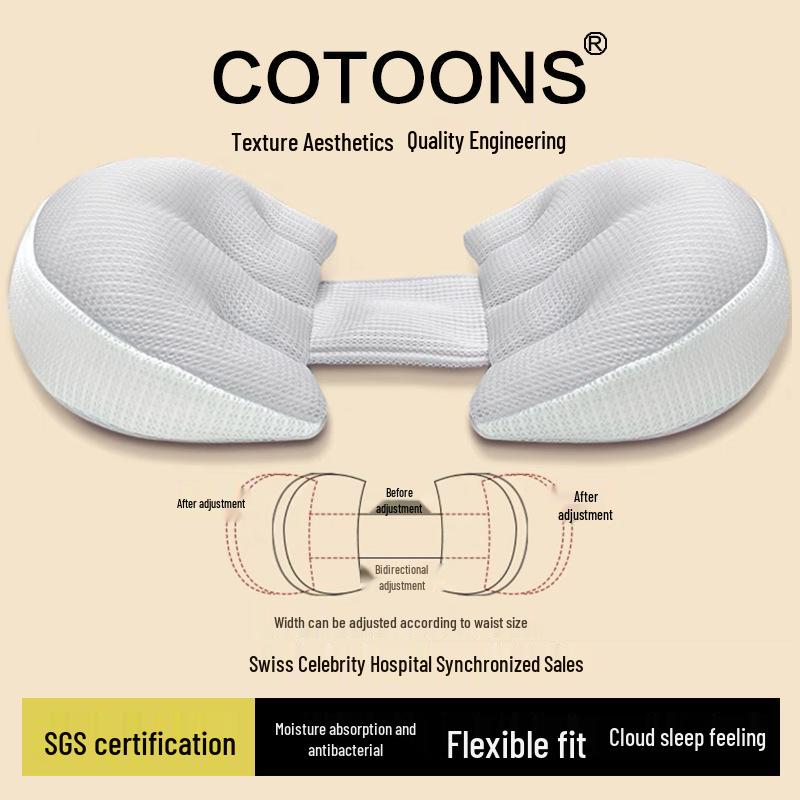 Maternity Body Pillow: Multifunctional Lumbar Support, Side Sleeping, and Belly Cushion