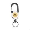 Retractable Keychain Badge Holder Clip Practical Telescopic Rope Carabiner Key Chains Reel