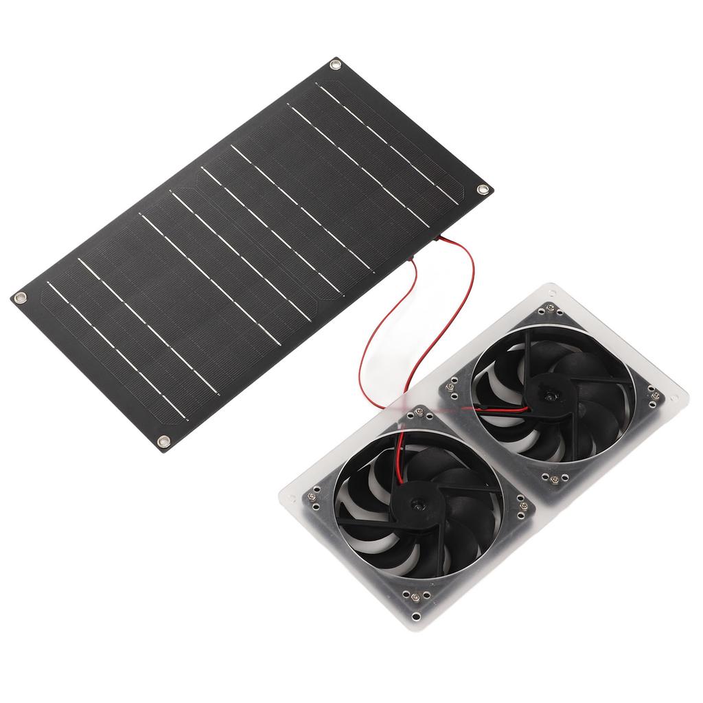 Солнечный вытяжной вентилятор для вытяжки воздуха, водонепроницаемый, 100 Вт, солнечный генератор, двойной вытяжной вентилятор для яхты на колесах