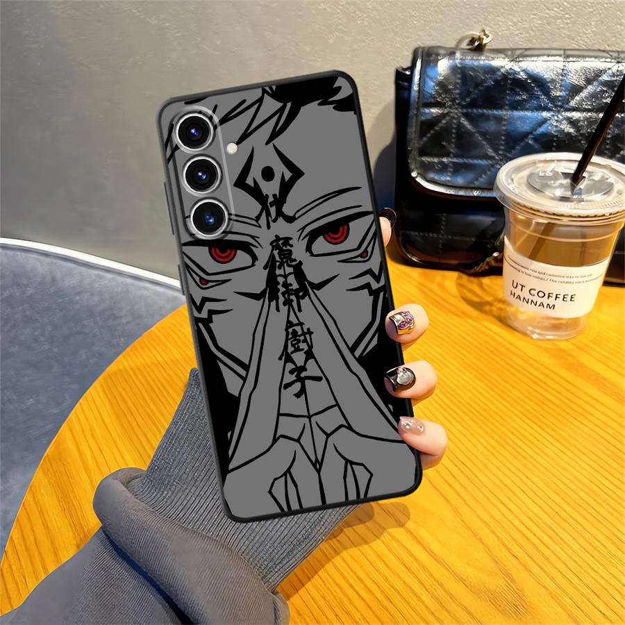 Аниме Чехол для задней панели телефона для Samsung Galaxy A35 A41 A16 A21s A54 A71 A72 A73 A22 A23 A14 A15 A33 A34 A51 A52 A24 A31 A12 A13