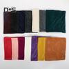 Golden Velvet Elastic Scarf Men Women Solid Color Decorative Scarf Thermal Insulation Versatile Scarf