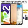 AMOLED Дисплей для Samsung Galaxy A22 4G LCD Дисплей Сенсорный Экран Дигитайзер SM-A225F A225F/DS A225M A225M/DS Замена Экрана