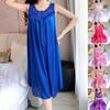 Night Dress Comfortable Silky Touch Lightweight Female Nightgown Women Nightwear for Daily Wear