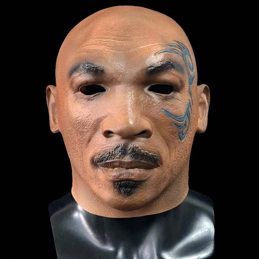 Boxing Champion Tyson Celebrity Latex Mask cosplay Party funny selfie impersonation costume character props