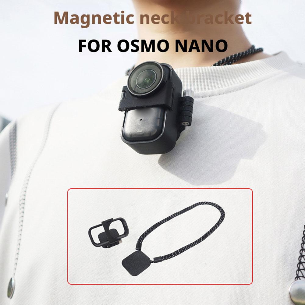 Для DJI OSMO NANO Магнитный шейный держатель Родительский-детский магнитный шейный держатель 4K Камера-экшн с большим пальцем Аксессуары