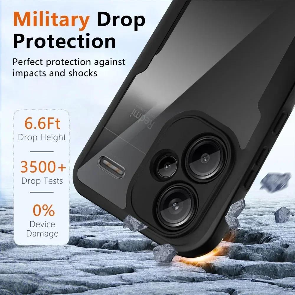 Чехол 360° Full Protection для Note 14 13 Pro Plus 4G 5G POCO X6 F6 F5 M6 Pro C75 C65 Xiaomi 14T Pro 14 Ultra Redmi 14C 13C