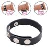 Genuine Leather Five Nails Delay Ring Men's Horseshoe Ring Penis Ring Drop Sensitive Cockring Sex Tools Couple Sexy
