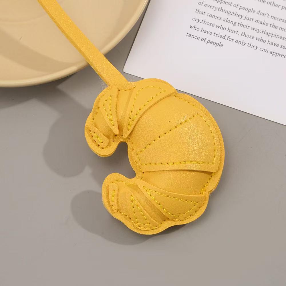 Многослойный кожаный брелок и шнурок из рога коровы - Модный подвесной аксессуар
