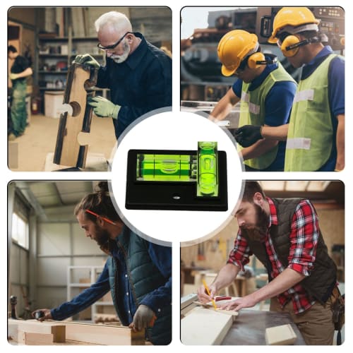 [New for 2023] Level, Mini Level Tool, T-Shaped Level, Pocket Level, Horizontal/Vertical 45 Degrees, Compact, Waterproof, Compact Inclination Measurem