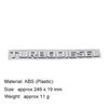 Premium TURBODIESEL KOMPRESSOR Compressor for CLK SLK SL CLS ML A B C S R Class Car Hood Fender Trunk Rear Bonnet Nameplate Decal Emblem Badge Sticker