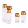 10Pcs 5/7/10/14/18/20Ml Glass Bottle Tiny Glass Jar Sealed Bottle Wishing Bottle