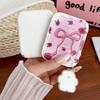 Butterfly Knot Rose Flip-Top Folding Makeup Mirror Portable Pocket Mirror Women Rectangle Cosmetic Make Up Mirror With Comb