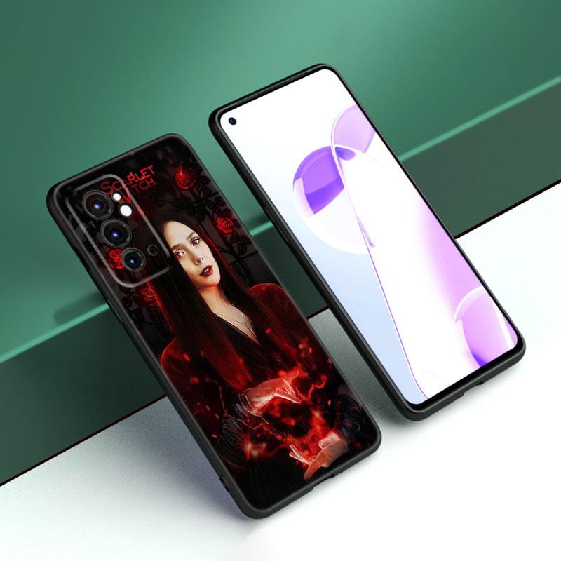 Чехол для телефона Алая Ведьма из черного силикона для OnePlus 9R 10R 11R 12R ACE 2 Pro 2V 3V Nord CE 2 3 Lite 4 N10 N20 N30 SE 5G